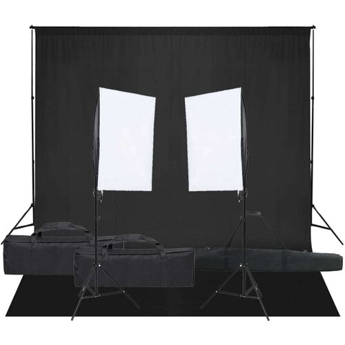  Oprema za fotografski studio sa setom svjetala i pozadinom Cijene