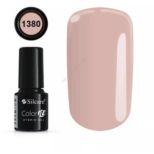 Silcare color IT-1380 trajni gel lak za nokte uv i led Slike