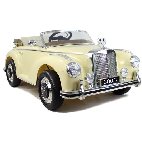 Lean_Toys Otroški avto na akumulator Mercedes Benz 300S RETRO 12V Bež Cene