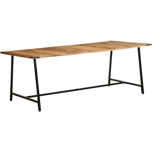 vidaXL Blagovaonski stol 200x100x75 cm masivno drvo manga Cijene