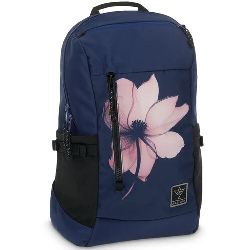 Ars Una pink shade cvjetni AU-17 &amp;scaron;kolska torba, ruksak 32x47x18cm Slike