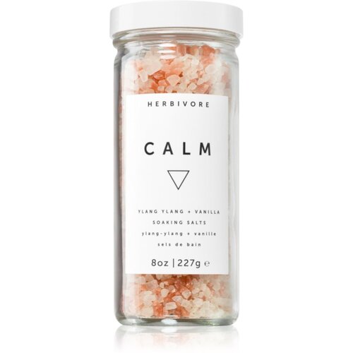 Herbivore Calm Ylang Ylang + Vanilla umirujuća sol za kupku 227 g Slike