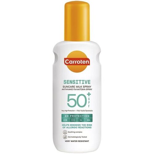 Carroten mleko sprej Sensitive spf50+ 200ml Slike