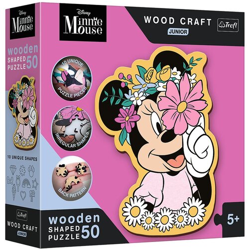 Trefl drvene puzzle 50 kom, Minnie Mouse Cijene