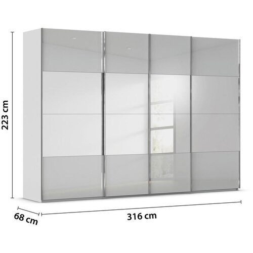 Novel OMARA Z DRSNIMI VRATI, svilnato siva Slike