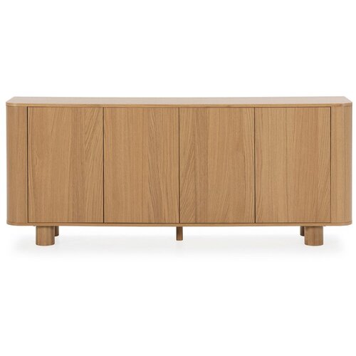 MOME Komoda u dekoru hrasta u prirodnoj boji 180x75x40 cm Padoc &ndash; Cijene