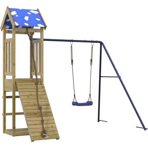 vidaXL Zunanje igralo impregnirana borovina, (21212857) Cene