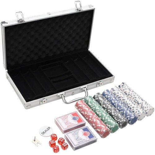  Set žetona za poker 300 kom 11,5 g Slike