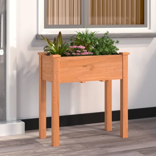 vidaXL Sadilica s oblogom smeđa 71 x 37 x 76 cm od masivne jelovine Cijene