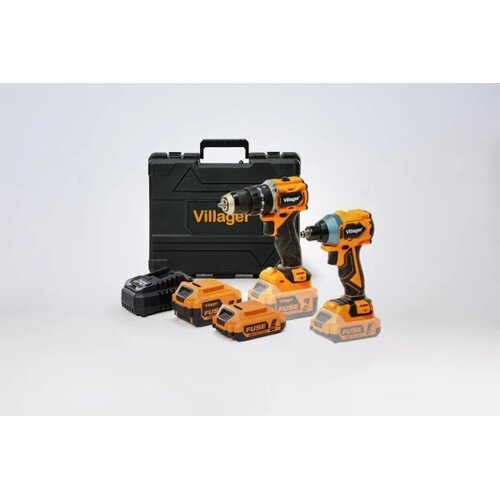 Villager set bu&scaron;ilica VLP 5121 + odvrtač VLP 6420, baterija 1x2,0Ah,1x4,0Ah, punjač 2,4A Cene