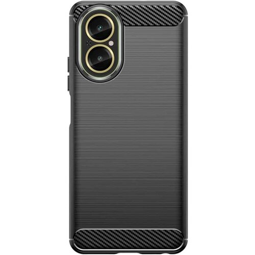 Techsuit Carbon Silicone ovitek za Realme C67 4G &ndash; črn Cene