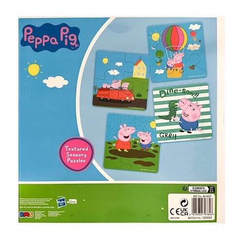  Senzorne puzzle Peppa Pig &amp;ndash; 4 slagalice za djecu 18+ mjeseci Slike