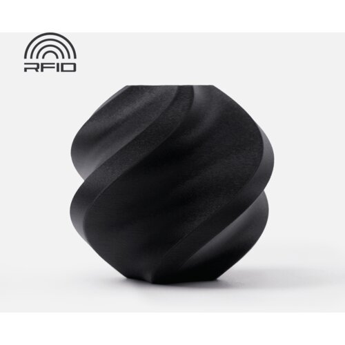 Bambu Lab pla matte filament on spool charcoal Cene