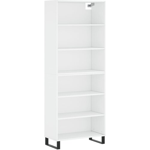 Maison Chic Visoka Komoda - Predalnik bela 69,5x32,5x180 cm inženirski les, (21717384) Slike