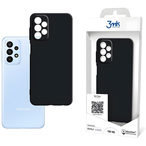 3mk Matt case futrola za Samsung Galaxy A23 - Crna KP20278 Cene