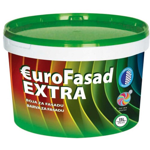CHROMOS SVJETLOST Boja za fasadu Eurofasad extra 15 l Slike