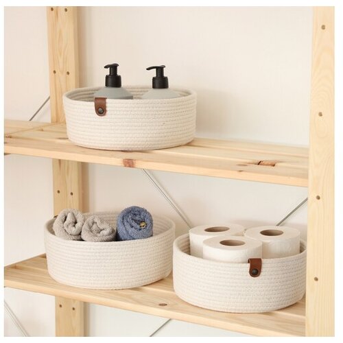 Aberto Design set pamučnih korpi 3 komada JUT03003227D Slike