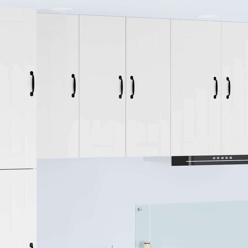 vidaXL zidni kuhinjski ormarić visoki sjaj bijela 30 x 31 x 80 cm Cijene