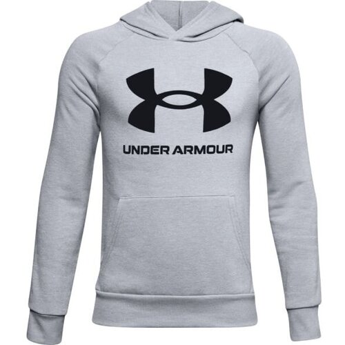 Under Armour Boys&amp;#039; sweatshirt Rival Fleece Hoodie light grey S Slike