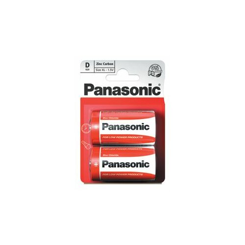 Panasonic baterije R20RZ/2BP Zinc Carbon Cene