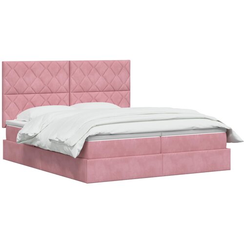  Krevet s od storage s uzglavljem Ružičasta 180 x 200 cm Bar&amp;scaron;un Slike