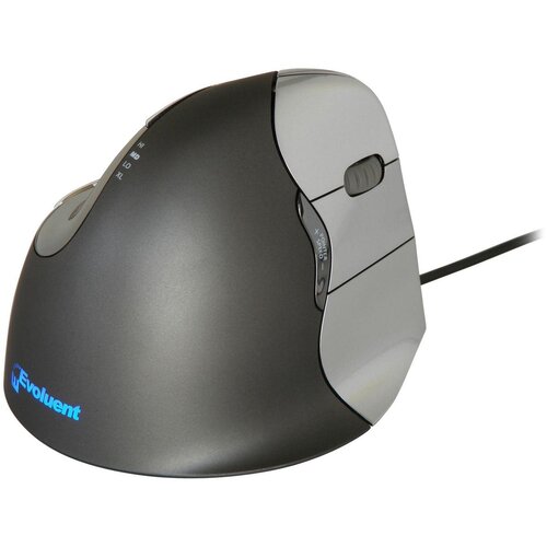 Evoluent Ergonomska mi&amp;scaron;ka VerticalMouse 4 z zmanj&amp;scaron;anjem mi&amp;scaron;ične napetosti, (5000521242) Slike
