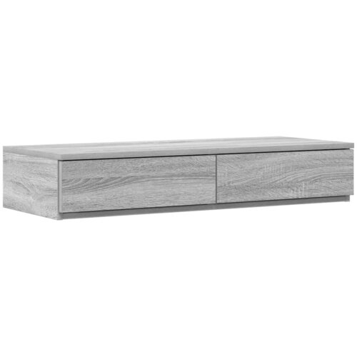 Ladice za krevet s ladicama Siva Sonoma 100 x 36,5 x 16,5 cm Slike