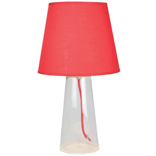 Dekorativna stolna prozirna - crvena LT4101 CLEAR/RED