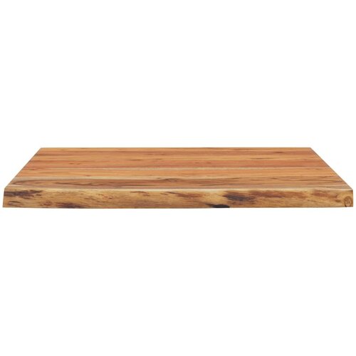  Zidna polica 40x40x2,5 cm četvrtasta od bagrema sa živim rubom Slike