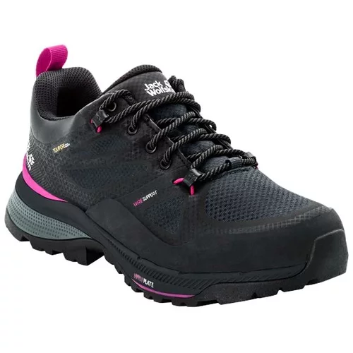 Jack Wolfskin Women's Shoes Force Striker Texapore Low Phantom / Pink