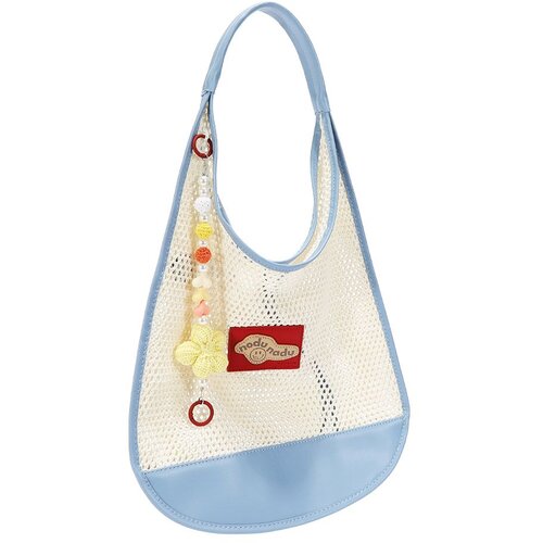 NoduNadu Ženska torba Elio plava 35x32 cm NN1176 Slike