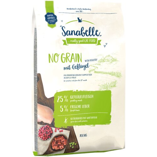 Sanabelle No Grain - Varčno pakiranje: 2 x 10 kg Cene