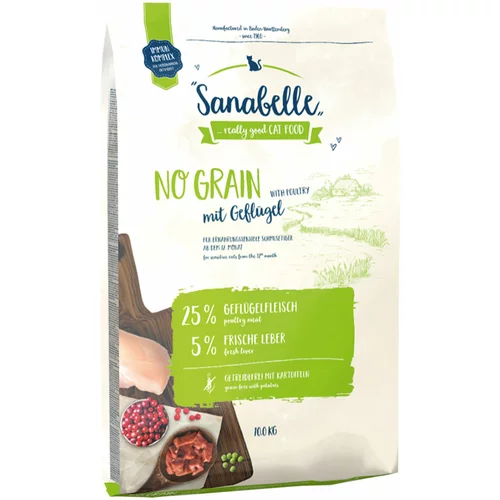 Sanabelle No Grain - Varčno pakiranje: 2 x 10 kg