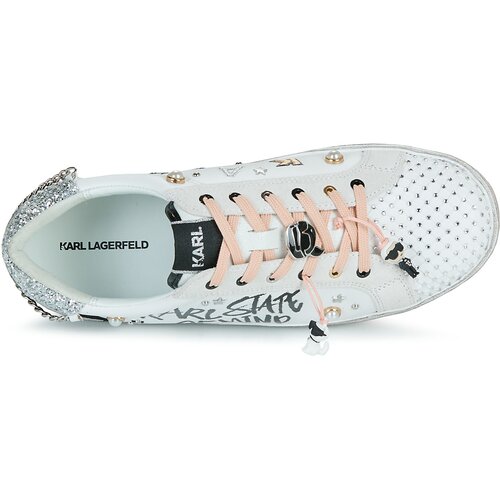 Karl Lagerfeld SKOOL Karl State of Mind Lo Lace Bijela Slike