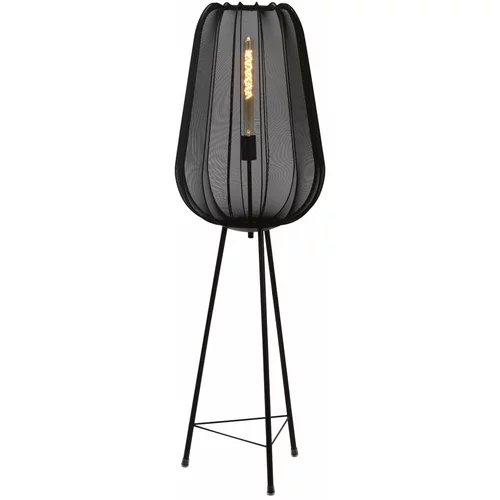 Light & Living Crna podna lampa (visina 132 cm) Plumeria -