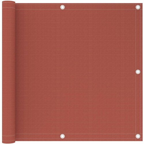 vidaXL Balkonsko platno terakota 90x300 cm HDPE Cene