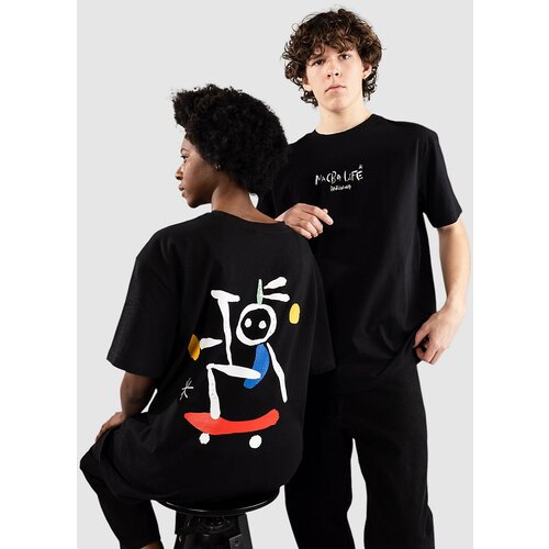 Macba Life Skateboy T-shirt black Slike