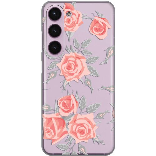  Torbica Silikonska Print Skin za Samsung S916B Galaxy S23 Plus Elegant Roses Cene