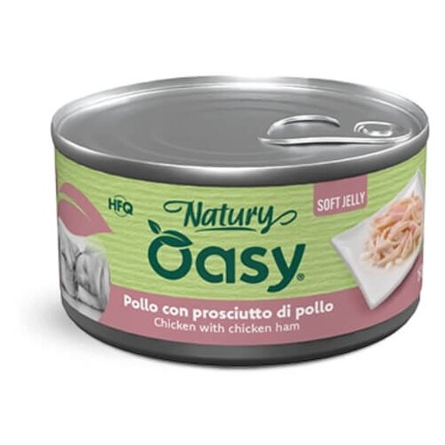 Oasy Dog Natury Adult fileji v želeju, konzerva - pi&scaron;čanec in &scaron;unka - 150 g 150 g Cene
