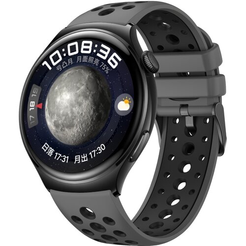 INF Silikonski pašček za uro Huawei Watch 4/3, GT2, GT3 Pro DarkGrey S, (21562178) Cene