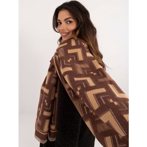 Wool Fashion Italia Scarf-AT-SZ-23158.32-brown Cijene