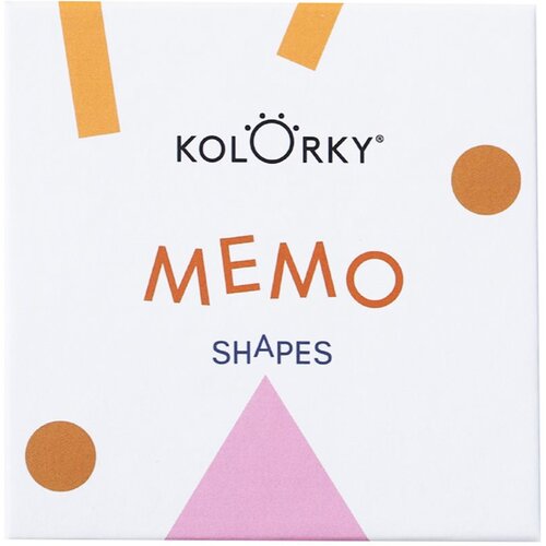 Kolorky Memo Game Shapes Spomin 20 kos Cene