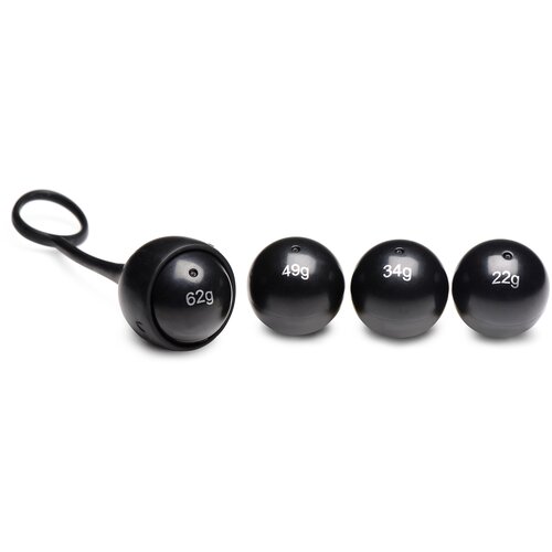 Master Series Cock Dangler Silicone Penis Strap with Weights Black Cijene