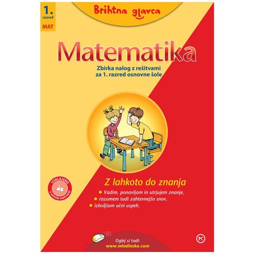 Mladinska Knjiga Brihtna glavca-matematika 1 Slike