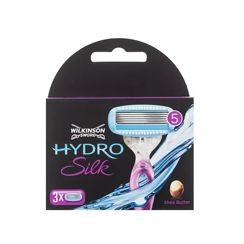 Wilkinson Hydro Silk nadomestne britvice za brivnik 3 ks za ženske