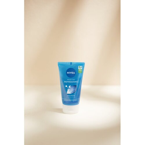 Nivea Refreshing osvježavajući gel za či&amp;scaron;ćenje za normalnu i mje&amp;scaron;ovitu kožu lica 150 ml Slike