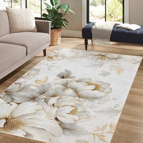 Mila Home Krem perivi tepih 80x150 cm Soft and Gentle &amp;ndash; Slike