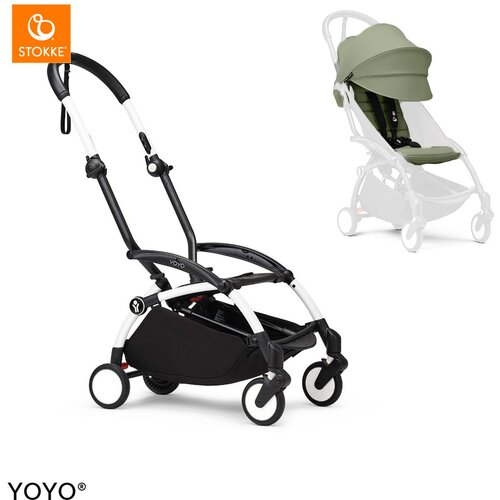 Stokke Ogrodje s sedežno enoto 6+ color pack Yoyo® olive Cene