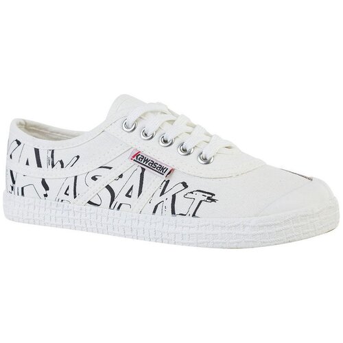 Kawasaki Nizke superge FOOTWEAR - Graffiti Canvas Shoe K202416 1002 Bela Cene