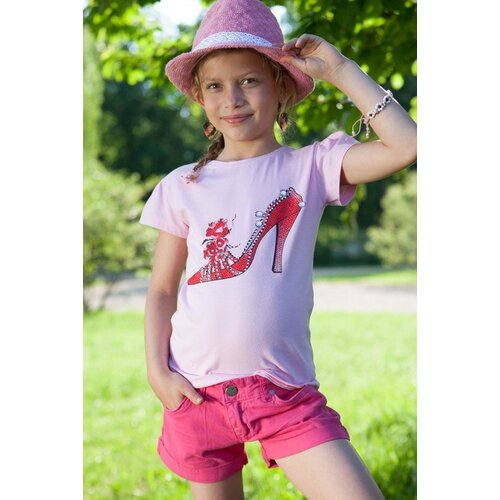 Fasardi Girls&amp;#039; amaranth shorts Slike